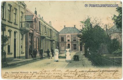 Winterswijk, Willinkstraat ansichtkaart: Winterswijk, Willinkstraat