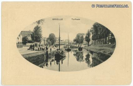 Brielle, Turfkade ansichtkaart: Brielle, Turfkade