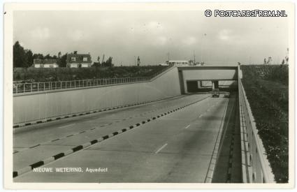 ansichtkaart: Nieuwe Wetering, Aquaduct