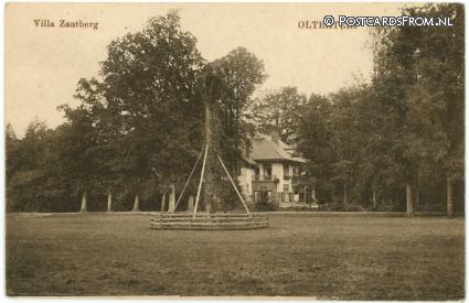 ansichtkaart: Olterterp, Villa Zantberg
