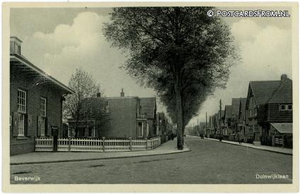 Beverwijk, Duinwijklaan ansichtkaart: Beverwijk, Duinwijklaan