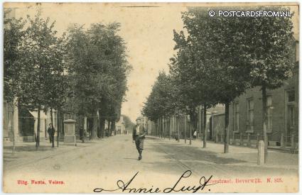 ansichtkaart: Beverwijk, Breestraat