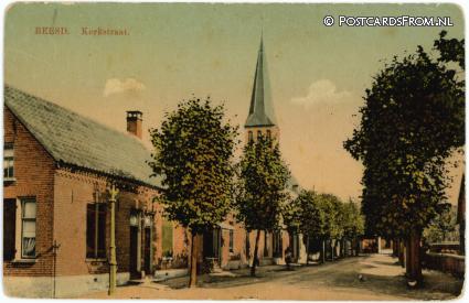 Beesd, Kerkstraat ansichtkaart: Beesd, Kerkstraat