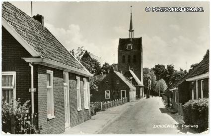 ansichtkaart: Zandeweer, Poelweg