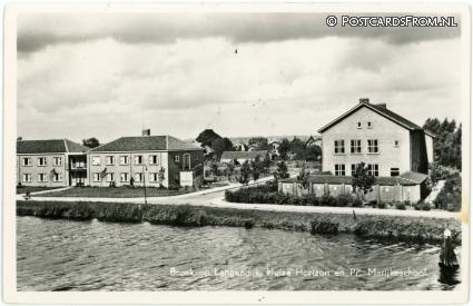 Broek op Langedijk, Huize Horizon en Pr. Marijkeschool ansichtkaart: Broek op Langedijk, Huize Horizon en Pr. Marijkeschool