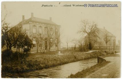 Westmaas, Pastorie van Mastland ansichtkaart: Westmaas, Pastorie van Mastland