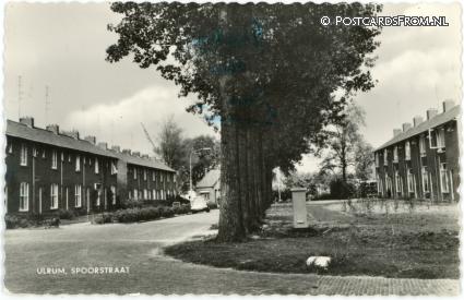 Ulrum, Spoorstraat ansichtkaart: Ulrum, Spoorstraat