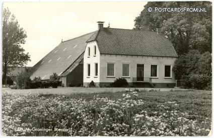 Ulrum, Groninger Boerderij ansichtkaart: Ulrum, Groninger Boerderij
