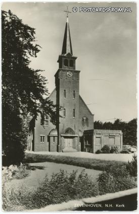 Zevenhoven, N.H. Kerk ansichtkaart: Zevenhoven, N.H. Kerk