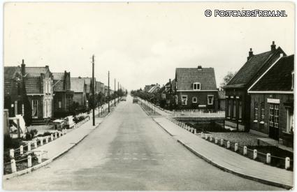 ansichtkaart: Zuid-Beijerland, Oranjeweg