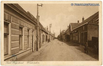 ansichtkaart: Zuid-Beijerland, Westeinden
