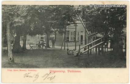 ansichtkaart: Naarden, Uitspanning, Valkeveen