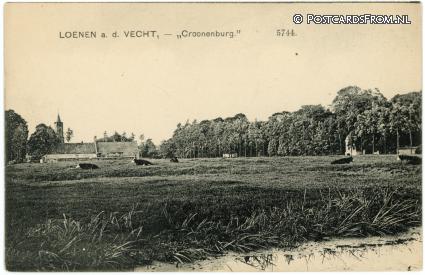 Loenen ad Vecht, Croonenburg ansichtkaart: Loenen ad Vecht, Croonenburg