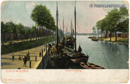Culemborg, Haven - Veerweg ansichtkaart: Culemborg, Haven - Veerweg