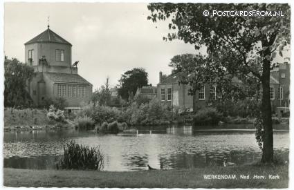 Werkendam, Ned. Herv. Kerk ansichtkaart: Werkendam, Ned. Herv. Kerk