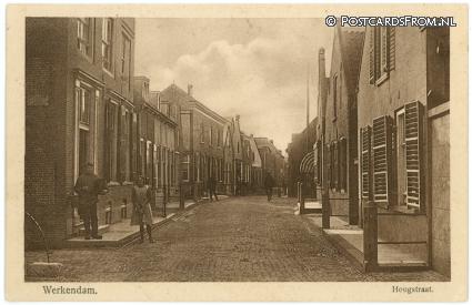 Werkendam, Hoogstraat ansichtkaart: Werkendam, Hoogstraat