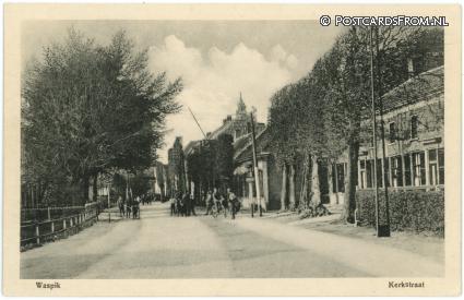 Waspik, Kerkstraat ansichtkaart: Waspik, Kerkstraat