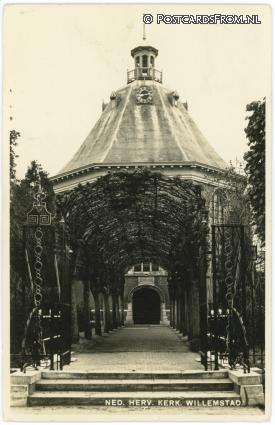 Willemstad, Ned. Herv. Kerk ansichtkaart: Willemstad, Ned. Herv. Kerk