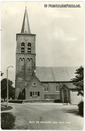 ansichtkaart: Wijk en Aalburg, Ned. Herv. Kerk