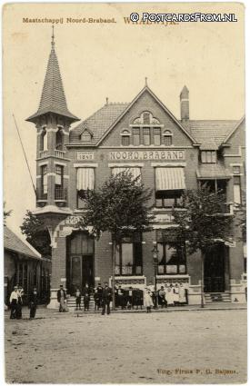 Waalwijk, Mij. Verzekering op het leven. Hoofdkantoor ansichtkaart: Waalwijk, Mij. Verzekering op het leven. Hoofdkantoor