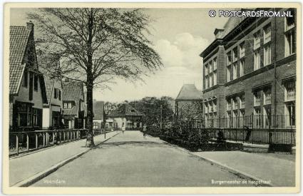 ansichtkaart: Veendam, Burgemeester de Hoopstraat