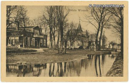 ansichtkaart: Winsum GN, Entree