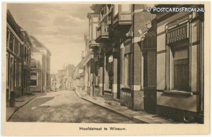 ansichtkaart: Winsum GN, Hoofdstraat