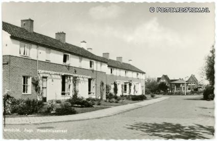 ansichtkaart: Winsum GN, Regn. Preadiniusstraat