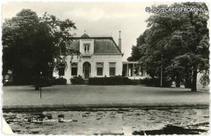 ansichtkaart: Winsum GN, Boerderij Ranum