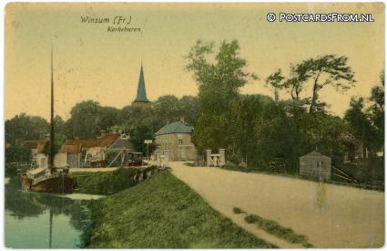 Winsum FR, Kerkeburen ansichtkaart: Winsum FR, Kerkeburen
