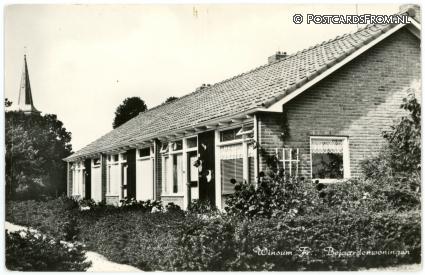 Winsum FR, Bejaardenwoningen ansichtkaart: Winsum FR, Bejaardenwoningen