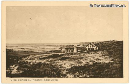 Westenschouwen, In de Duinen bij Westenschouwen ansichtkaart: Westenschouwen, In de Duinen bij Westenschouwen