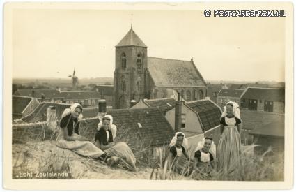 Zoutelande, Echt Zoutelande ansichtkaart: Zoutelande, Echt Zoutelande