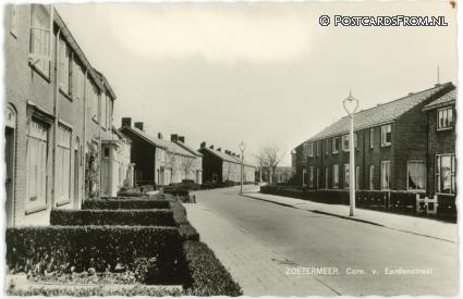 Zoetermeer, Corn. v. Eerdenstraat ansichtkaart: Zoetermeer, Corn. v. Eerdenstraat