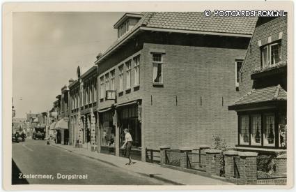 Zoetermeer, Dorpstraat ansichtkaart: Zoetermeer, Dorpstraat