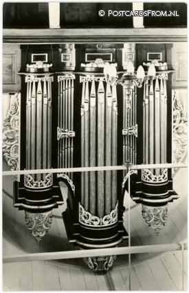 ansichtkaart: Nijeholtpade, Orgel Ned. Herv. Kerk