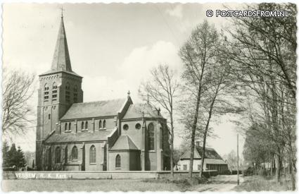 Vessem, R.K. Kerk ansichtkaart: Vessem, R.K. Kerk