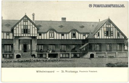 Sint Nicolaasga, Wilhelminaoord ansichtkaart: Sint Nicolaasga, Wilhelminaoord