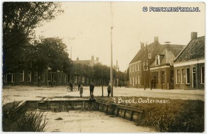 ansichtkaart: Oostermeer, 't Breed