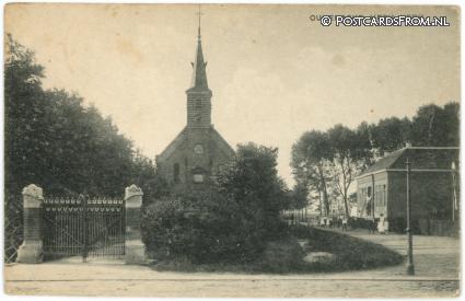 Oudehaske, Herv. Kerk ansichtkaart: Oudehaske, Herv. Kerk