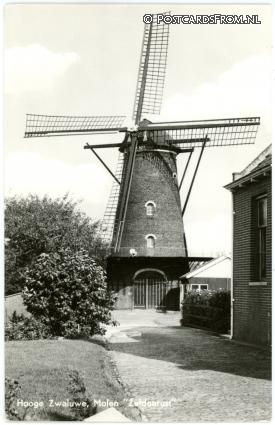 Hooge Zwaluwe, Molen 'Zeldenrust' ansichtkaart: Hooge Zwaluwe, Molen 'Zeldenrust'