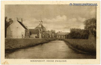 Hooge Zwaluwe, Boezemzicht ansichtkaart: Hooge Zwaluwe, Boezemzicht