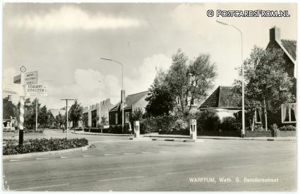 ansichtkaart: Warffum, Weth. G. Reindersstraat