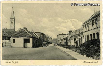 Naaldwijk, Havenstraat ansichtkaart: Naaldwijk, Havenstraat