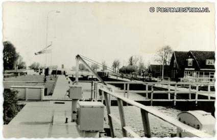 ansichtkaart: Leimuiden, Tolhuissluis