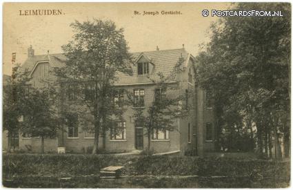 ansichtkaart: Leimuiden, St. Joseph Gesticht