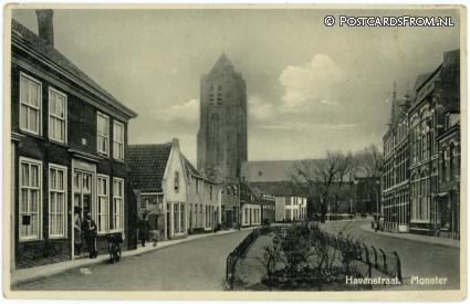 ansichtkaart: Monster, Havenstraat
