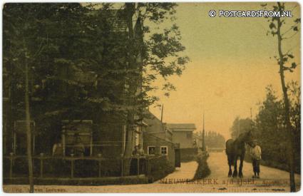 Nieuwerkerk ad IJssel, Spoorzicht ansichtkaart: Nieuwerkerk ad IJssel, Spoorzicht