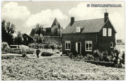 ansichtkaart: Sint Anthoniepolder, Gem. Maasdam. Herv. Pastorie