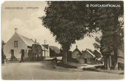 ansichtkaart: Maasdam, Hoekschedijk